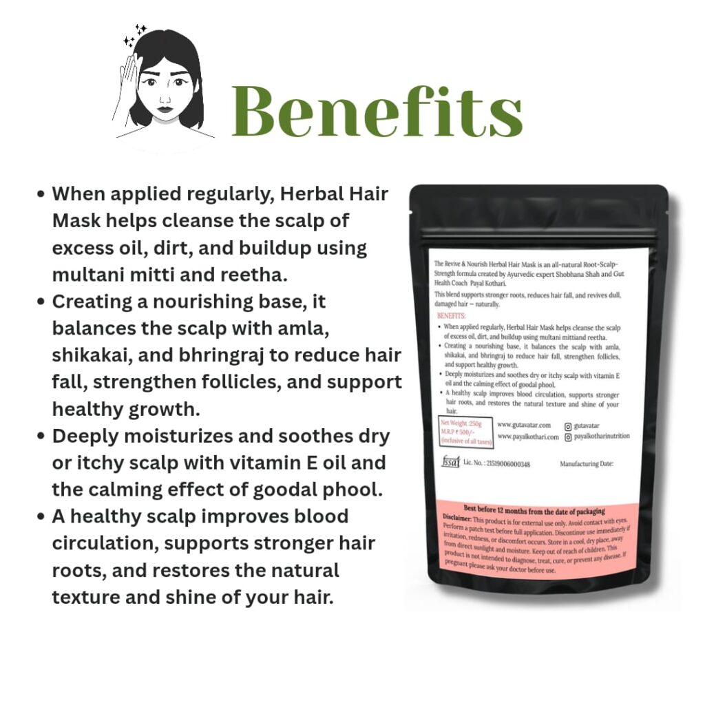 Revive & Nourish Herbal Hair Mask