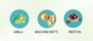 Ingredients used in Herbal Hair Mask