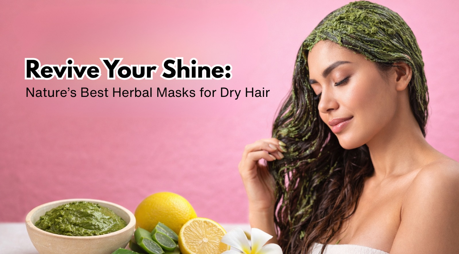 herbal hair mask for dry hair
