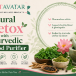 Ayurvedic Blood Purifier Powder by GutAvatar for natural detox, clear skin, and holistic wellness solutions.
