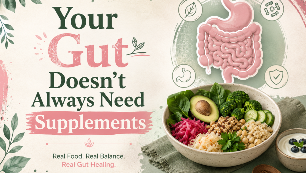GutAvatar highlights natural gut healing foods that restore digestion, balance microbiome health, and boost immunity naturally.